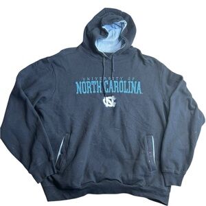 University of North Carolina Tar Heels‎ Hoodie Navy Blue Size XL